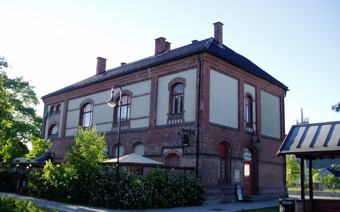 Gamle jernbane bygningen Mjøndalen